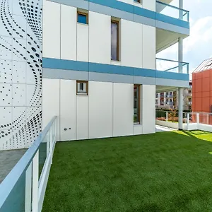 White Deluxe With Terrace By Oneapartments Apartament Gdańsk
